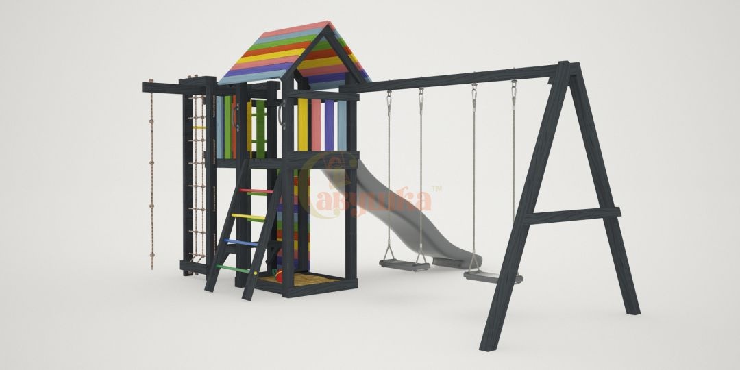 Детская площадка Савушка 6 BLACK EDITION